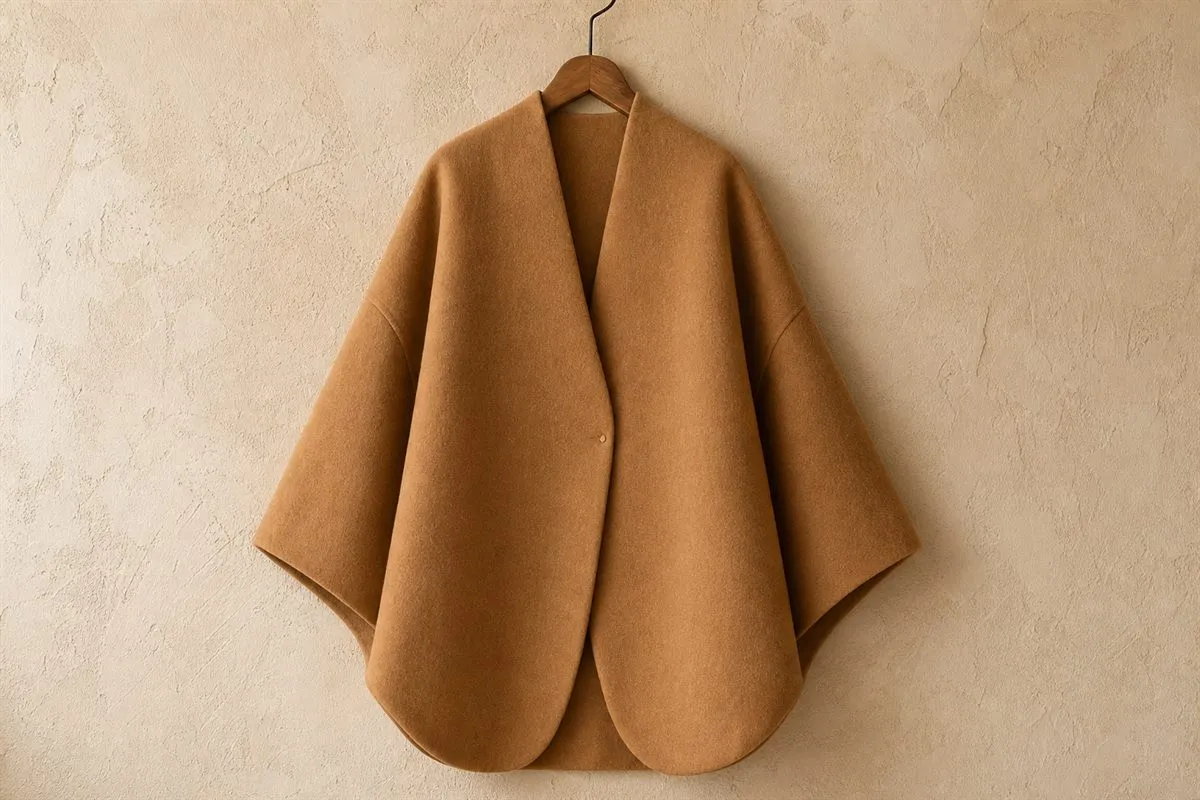 Edition Manteau Cocoon en Cachemire Mélangé