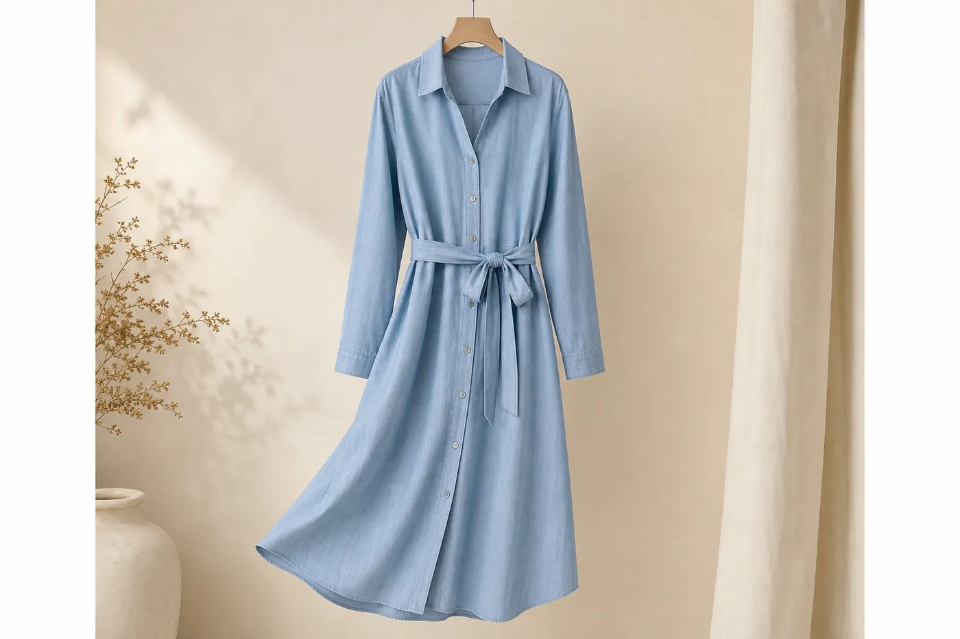Edition Cotton Shirt Dress Signature