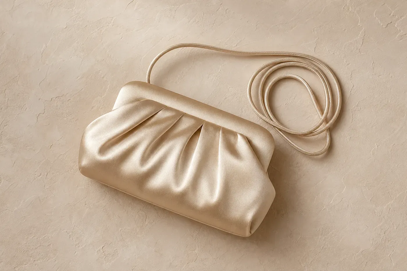 Satin Cord Clutch Bag — Series 19